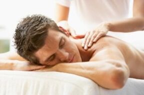 Massage pour l'ostéochondrose cervicale